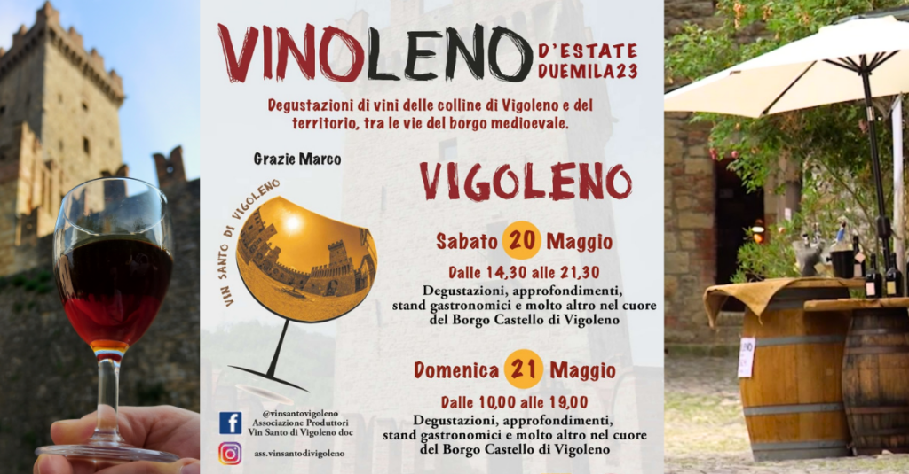 VINOLENO 2023-evento a Vigoleno - Vin Santo di Vigoleno