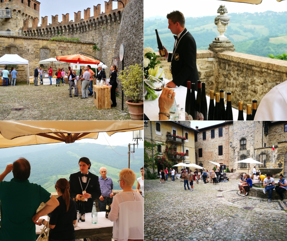 Vinoleno - festival del vino vin santo di vigoleno al castello di Vigoleno